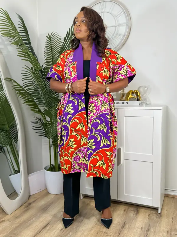 Ijeoma Kimono - Purple