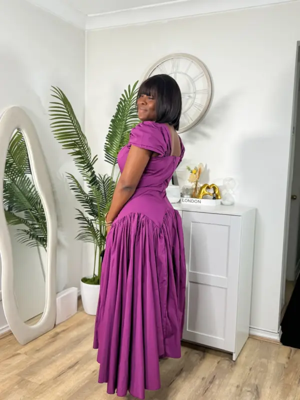 Emiola Dress - Purple