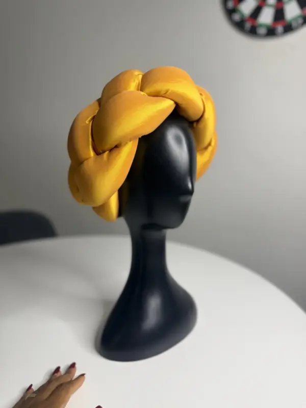Tinu Braided Headgear - Gold