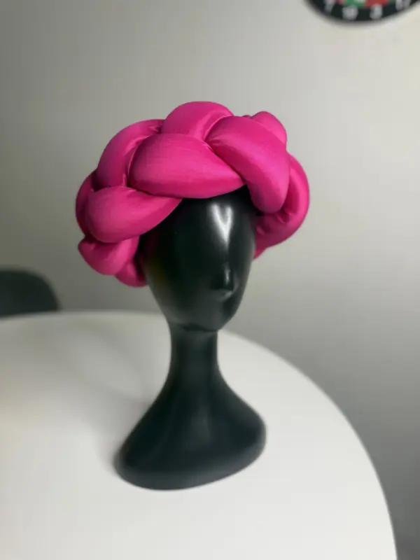 Tinu Braided Headgear - Pink